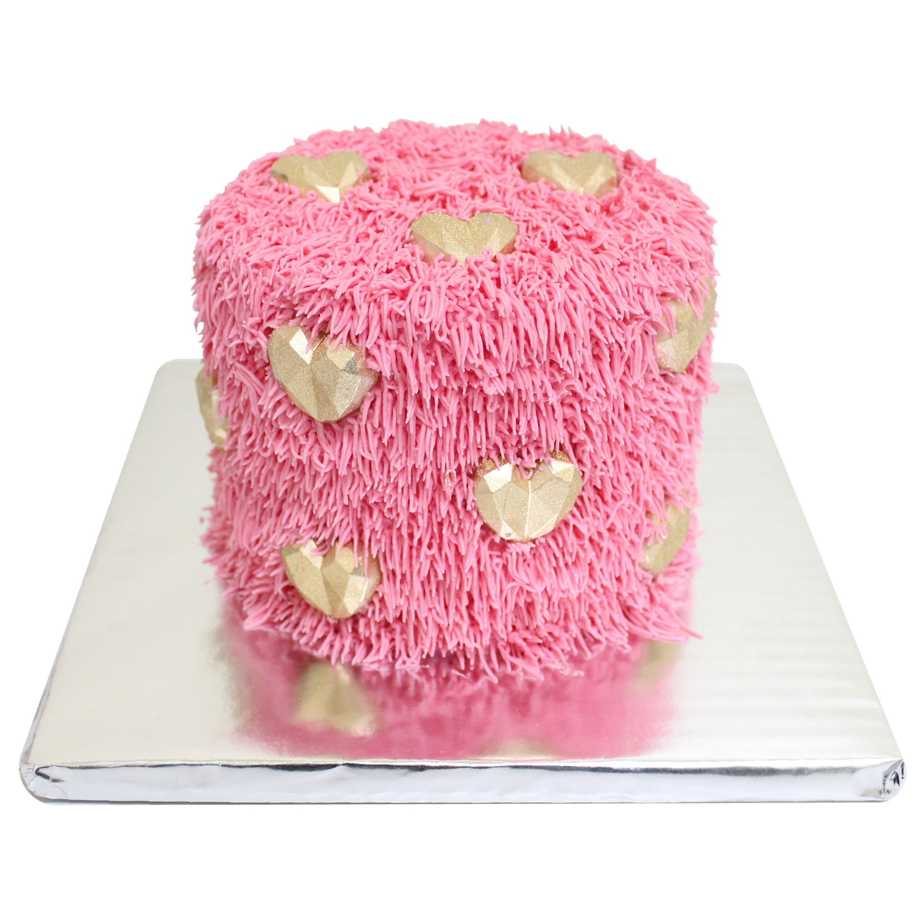 Pastel Mechudo Rosa